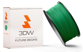 3DW ARMOR - PLA filament, průměr 1,75mm, 1kg, zelená