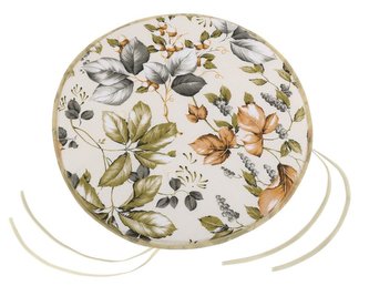 Sedák EMA kulatý hladký - podzimní listí - průměr 40 cm, výška puru 2 cm Sedák EMA kulatý hladký - podzimní listí - průměr 40 cm, výška puru 2 cm