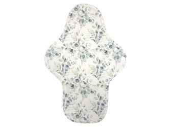 XL vložka (Bavlněné froté s PUL) - Zelené větvičky (bavlněný úplet)