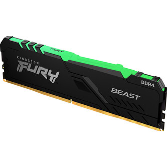 Kingston FURY Beast 16GB 2666MHz DDR4 CL16 DIMM 1Gx8 RGB