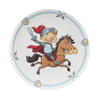 Talíř mělký 21 cm dětský RYTÍŘ