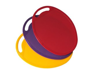 Krájecí deska, 3ks, ovál