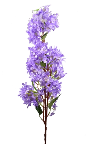 Umělý šeřík 96 cm světle modrý