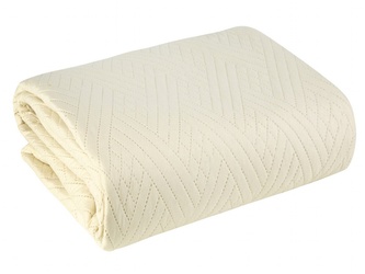 Přehoz na sedačku - pohovku - postel IRINA krémová 200x220 cm Mybesthome