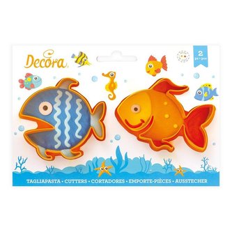 Vykrajovátka ryby 2ks - Decora