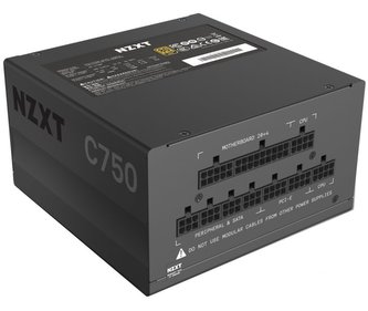 NZXT zdroj C750 / 750W / 120mm fan / PFC/ ATX / Full modular/ 80Plus Gold
