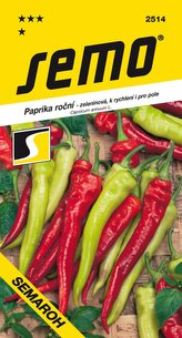 Paprika zel. sladká - Semaroh beraní roh 0,6g