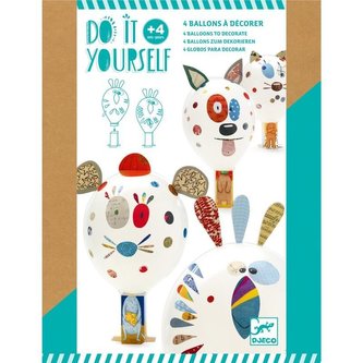 Djeco Kreativní sada Balónkové tvoření - Zvířátka