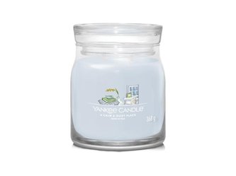 YANKEE CANDLE A Calm & Quiet Place svíčka 368g /2 knoty (Signature střední)