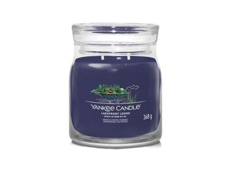 YANKEE CANDLE Lakefront Lodge svíčka 368g / 2 knoty (Signature střední)