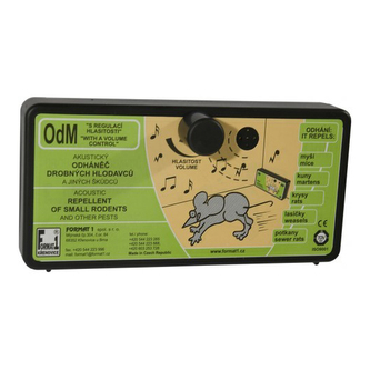 Odpuzovač FORMAT OdM s regulací hlasitosti