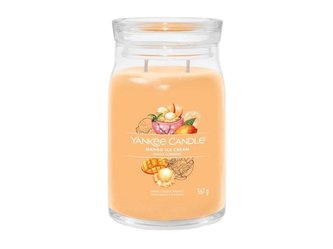 YANKEE CANDLE Mango Ice Cream svíčka 567g / 5 knotů (Signature velký)