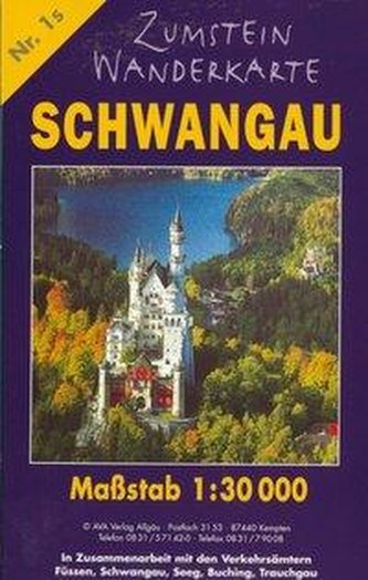 Zumstein Wanderkarte Schwangau 1 : 30 000