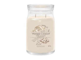 YANKEE CANDLE Warm Cashmere svíčka 567g / 5 knotů (Signature velký)