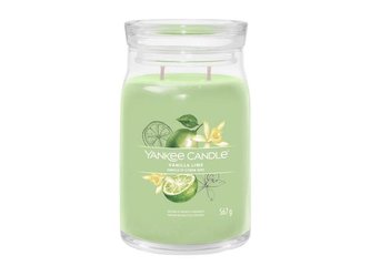 YANKEE CANDLE Vanilla Lime svíčka 567g / 5 knotů (Signature velký)