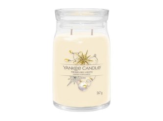 YANKEE CANDLE Twinkling Lights svíčka 567g / 5 knotů (Signature velký)