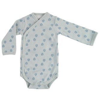 LODGER Romper Long Sleeves Print Rib Ice Flow vel. 80