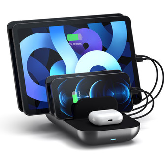 Satechi Dock 5 nabíjecí stanice 5v1 vesmírně šedá