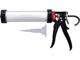 FORTUM pistole vytlačovací PROFI "TUBUS", 400 ml
