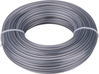 EXTOL PREMIUM žací struna do sekačky s jádrem, čtvercový profil, 2,4mm, 15m, PA66