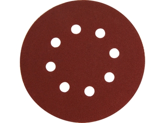 EXTOL PREMIUM papíry brusné výsek, suchý zip, bal. 10ks, 125mm, P40