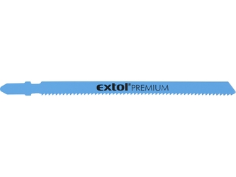 EXTOL PREMIUM plátky do přímočaré pily 5ks, 106x1,8mm, Bi-metal
