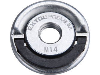 EXTOL PREMIUM matice rychloupínací pro úhlové brusky, M14, do 1000W