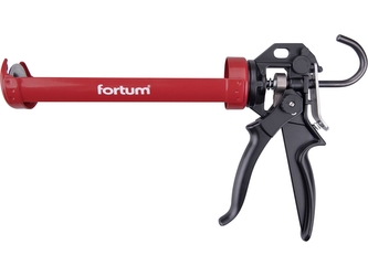FORTUM pistole vytlač. otočná PROFI s přepínačem dávkování a zpětného kroku, 225mm/310ml FORTUM pistole vytlač. otočná PROFI s přepínačem dávkování a zpětného kroku, 225mm/310ml