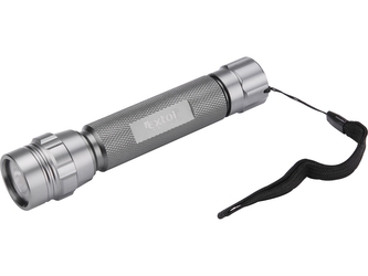 EXTOL PREMIUM svítilna LED, celokovová, LED dioda, (30 000mcd), hliník
