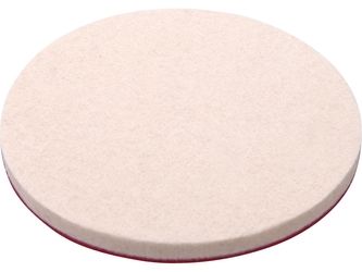 EXTOL PREMIUM výsek leštící filcový/plstěný, suchý zip, O 125x7mm