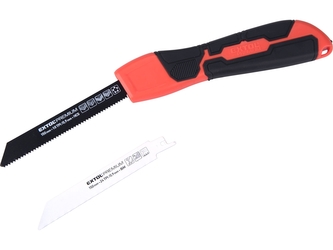EXTOL PREMIUM pila na dřevo a kov víceúčelová, se 2ks plátků 150mm
