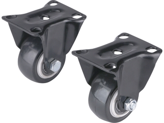 EXTOL PREMIUM kolečka pevná s PVC obručí, sada 2ks, průměr 40mm