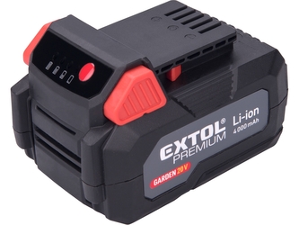 EXTOL PREMIUM baterie akumulátorová GARDEN20V, 20V Li-ion, 4000mAh