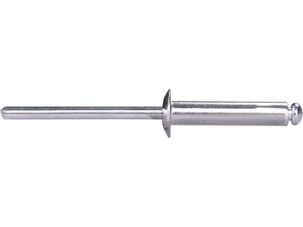 EXTOL PREMIUM nýty trhací hliníkové sada 500ks, O 4,0x19mm plochá hlava