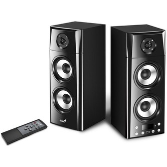 Genius SP-HF2800 bezdrátové reproduktory 2.0 (True Wireless Stereo) černé