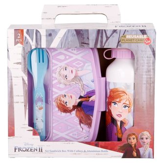 SADA BOX S PŘÍBOREM A  ALU LÁHEV NA PITÍ FROZEN