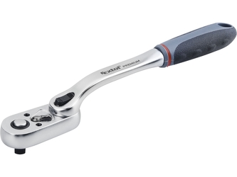 ráčna tvarová kloubová, 48 zubů, 1/4", L 180mm, CrV ráčna tvarová kloubová, 48 zubů, 1/4", L 180mm, CrV
