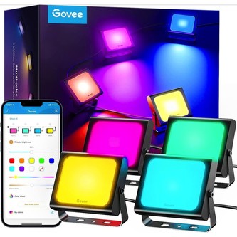 Govee Flood Lights venkovní SMART LED světla 4ks