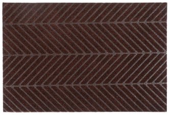 Rohožka - předložka TIRE hnědá 40x60 cm Mybesthome
