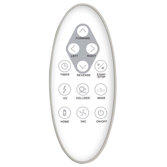 CleanMate dálkové ovládání QQ5 white