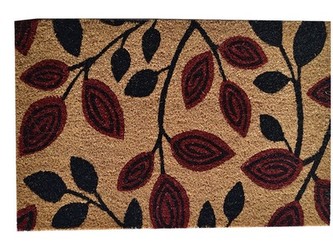 rohož PVC+kokos 40x60cm LÍSTKY