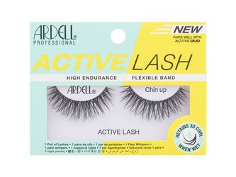 Ardell Active Lash Umělé řasy Chin Up 1 ks Black pro ženy