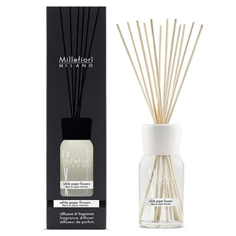 MILLEFIORI MILANO | DIFÚZER 500 ml WHITE PAPER FLOWERS