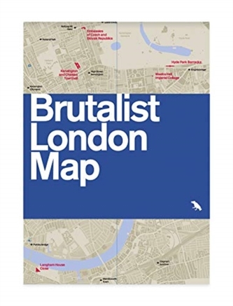 Brutalist London Map