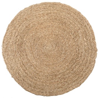 Slaměná rohož z mořské trávy ECO MATA II.  O 80 cm Multidecor