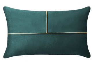 Polštář SIMPLICITY s výplní modrá/petrol 30x50 cm MyBestHome