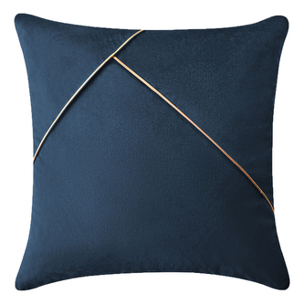 Polštář SIMPLICITY tmavě modrá 45x45 cm Mybesthome