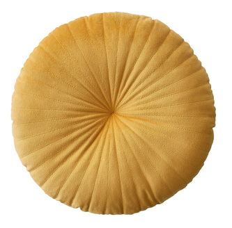 Polštář s výplní MILO mustard/hořčicová O 45 cm x 15 cm  Mybesthome