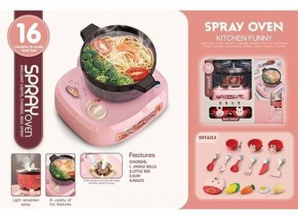 Kuchenka z akcesoriami światło dźwięk