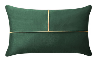 Polštář SIMPLICITY s výplní tmavě zelená 30x50 cm MyBestHome